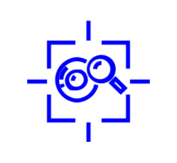Live Cell Imaging Icon Blue