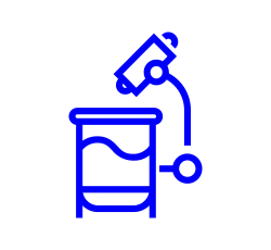 Microplate Icon Blue